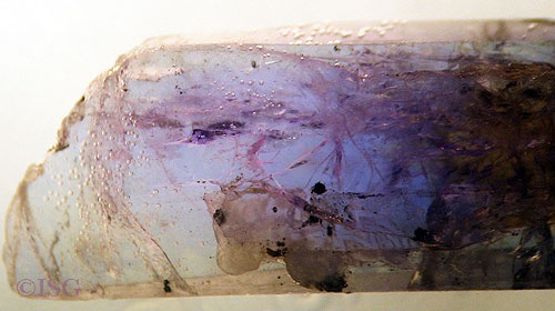 tanzanite fissures, International School of Gemology, Robert James, Schoolofgemology.com